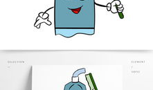 牙膏的漫画,漫画中的清新日常